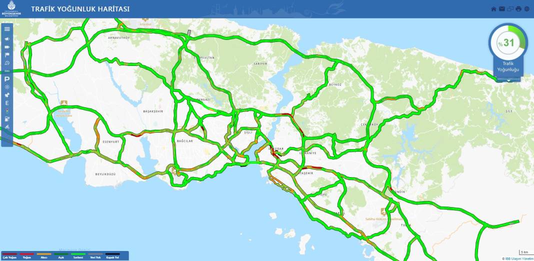 İstanbul böyle güzel Bayram tatili sonrası sakin pazartesi 19